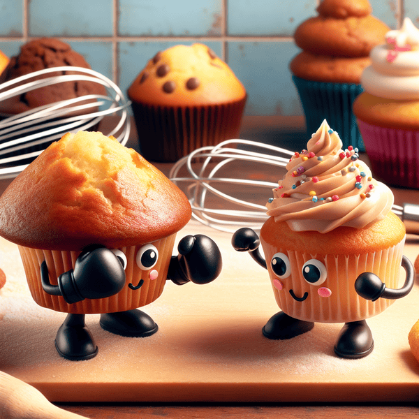  Muffin vs Cupcake: Ein süßer Schlagabtausch