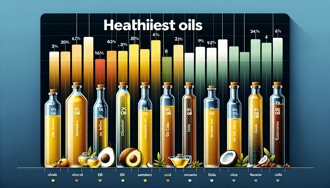 Gesundheitliche Auswirkungen von Sonnenblumenöl -  Das gesündeste Öl: Ein umfassender Vergleich