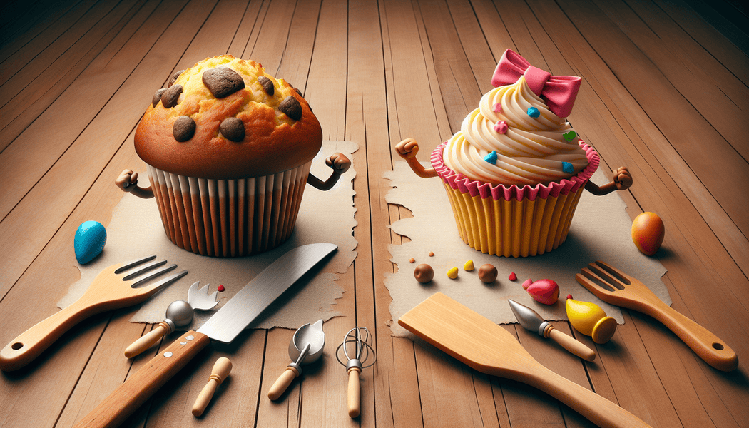 Anlässe: alltäglicher Genuss vs besondere Feiern -  Muffin vs Cupcake: Ein süßer Schlagabtausch